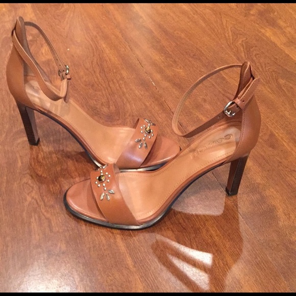 NWT Coach Indi Semi Matte Calf Sandle - Picture 2 of 8